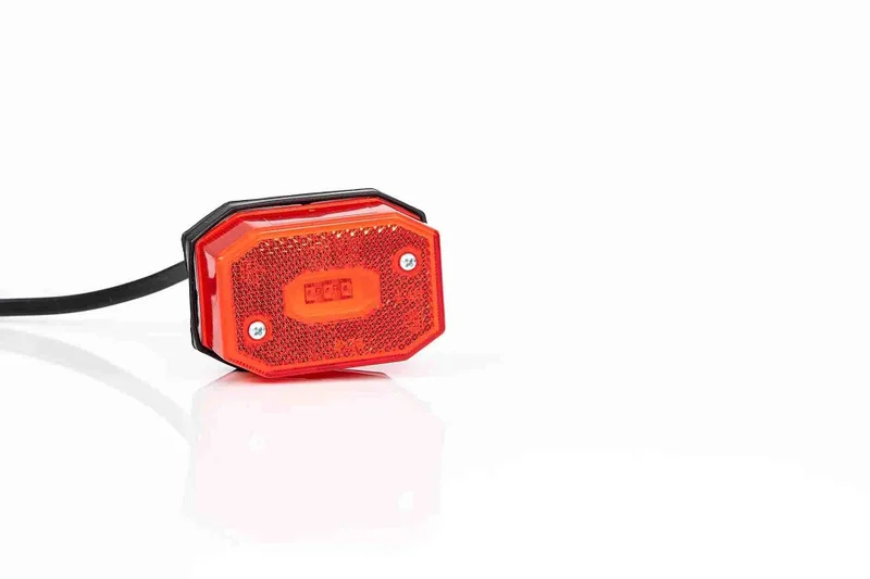 LED marker light red 12-24v 50cm. cable