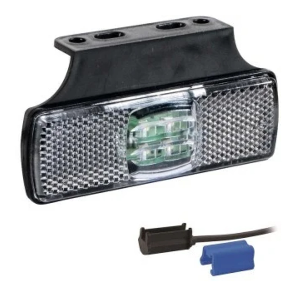 LED luz de posição branco 12-24v 0.75mm². conector