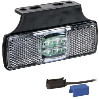 LED marker light white 12-24v 0.75mm². connector