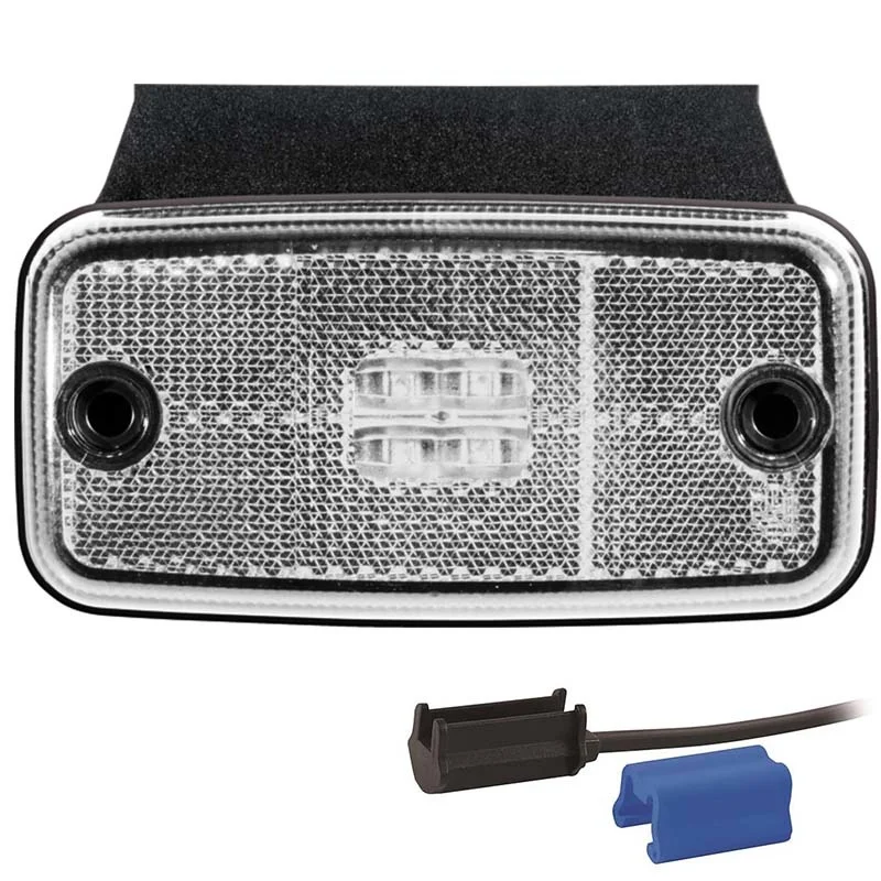 LED marker light white 12-36v 0.75mm². connector