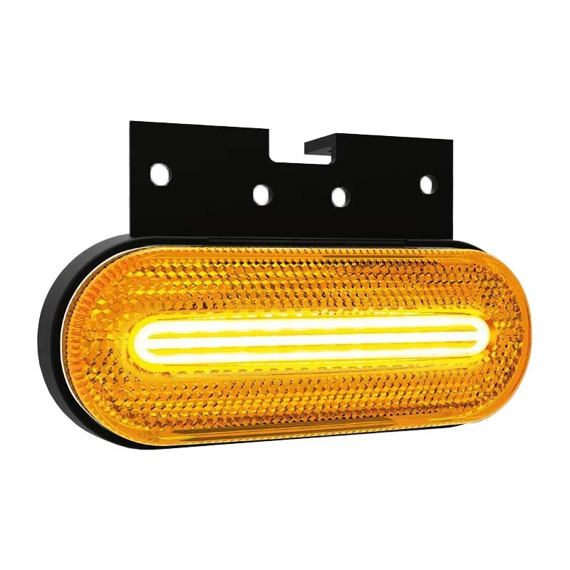 LED marker light amber 12-24v 50cm. cable - 2