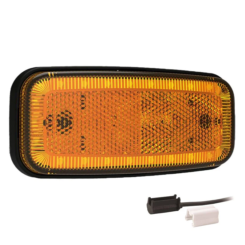 LED marker light amber 12-24v 1,5mm². connector