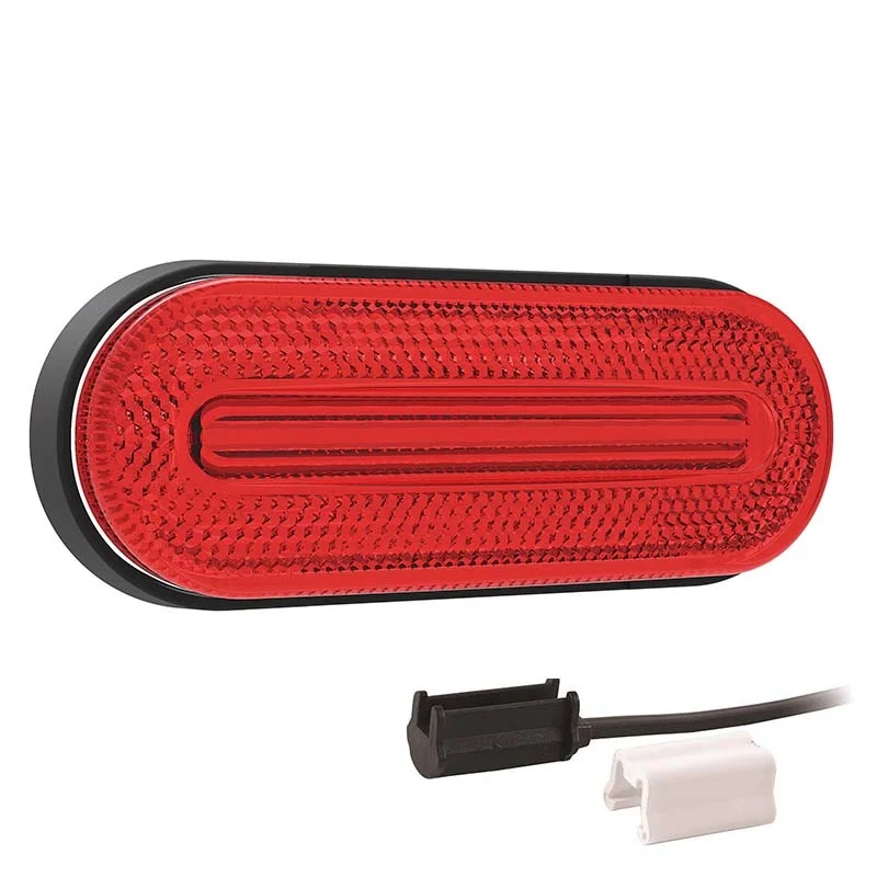 LED marker light red 12-24v 1,5mm². connector