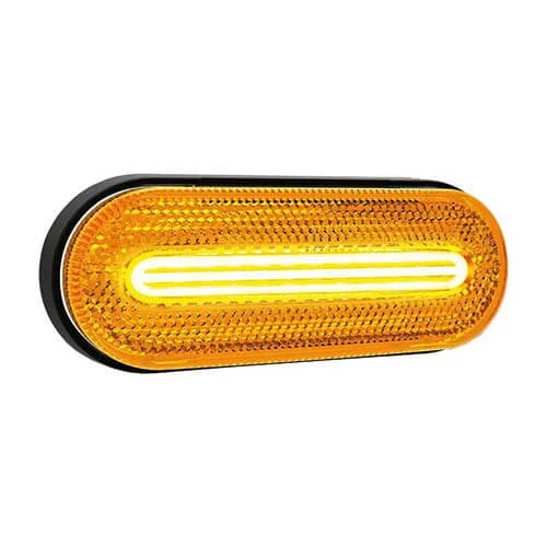 LED Posisjonslys med varningslysfunksjon 12-24V 50 cm kabel.