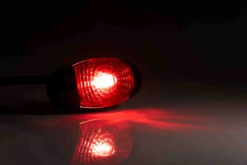 LED marker light red 12-24v 50cm. cable with 0.75mm. connector - 4