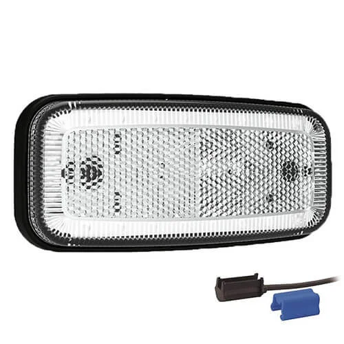 LED marker light white 12-24v 0.75mm². connector