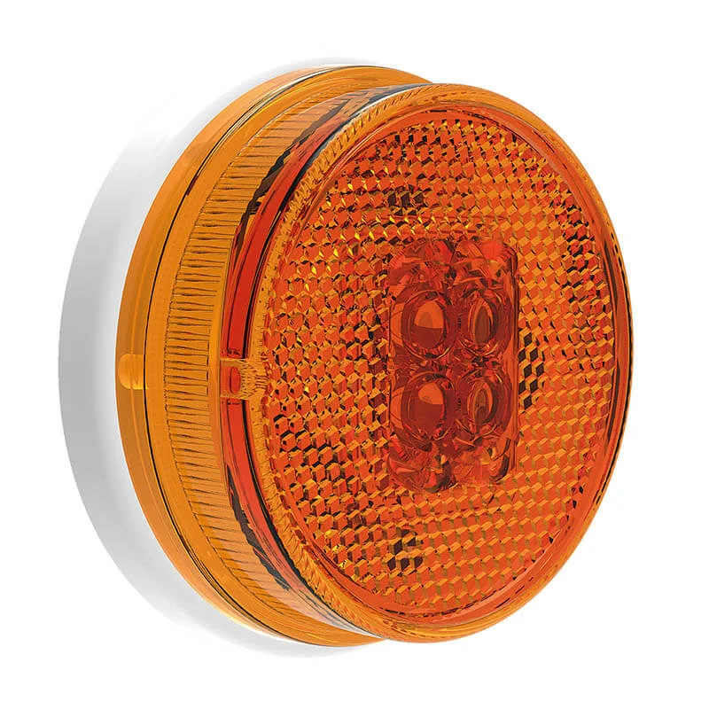 LED marker light amber 12-24v 50cm. cable - 2