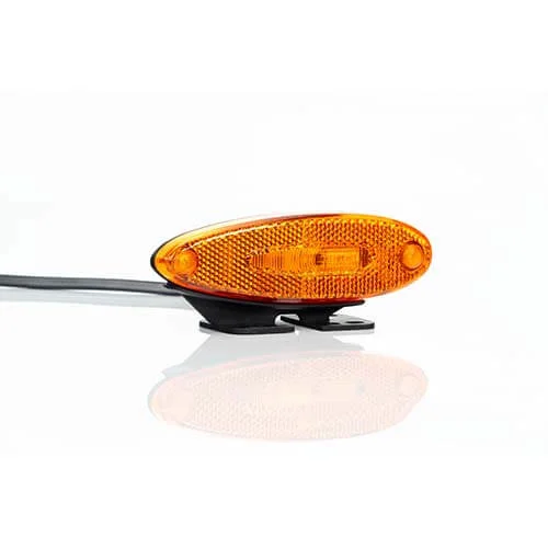 LED marker light amber 12-24v 50cm. cable - 3