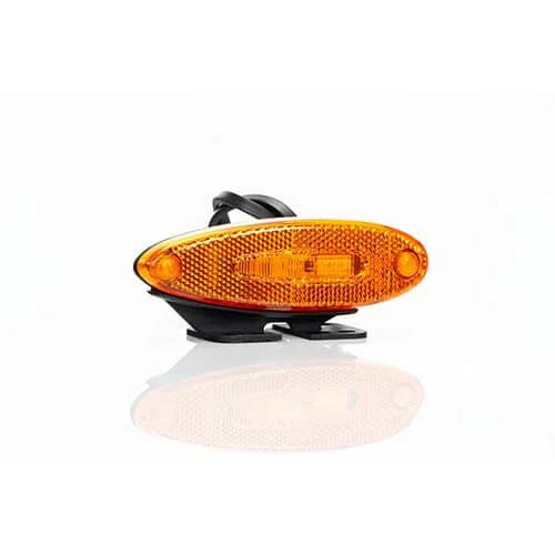 LED marker light amber 12-24v 50cm. cable