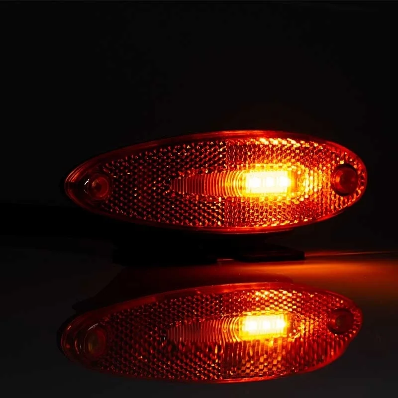 LED marker light amber 12-36v 50cm. cable - 2