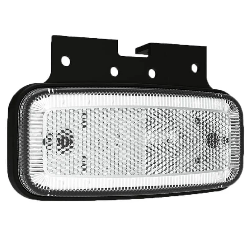 LED Positionsljus vit 12-24V 50cm. kabel - 2