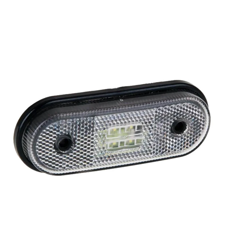 LED marker light white 12-24v 50cm. cable - 4