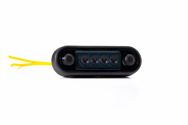 LED Posisjonslys oransje 12-24V 0,15m kabel.
