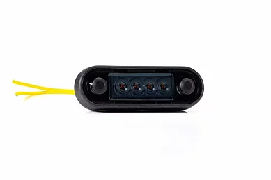 Mörkt Positionsljus orange 12-24V 0.15m. kabel