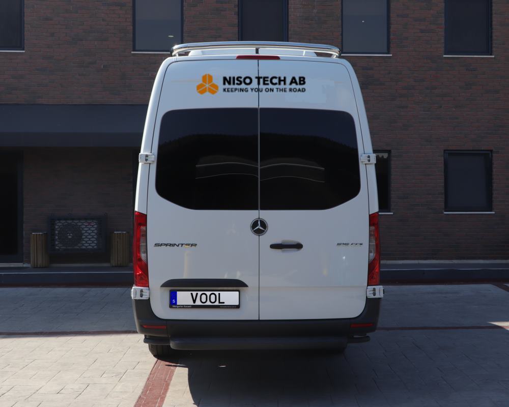 Roof Bar Rear [Black] - Mercedes Sprinter 2019-