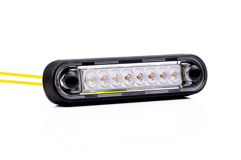 LED marker light /long amber 12-24v 0.15m. cable