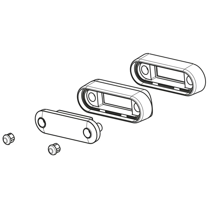 LED Positionsljus Röd 12-24V 15cm. kabel - 9