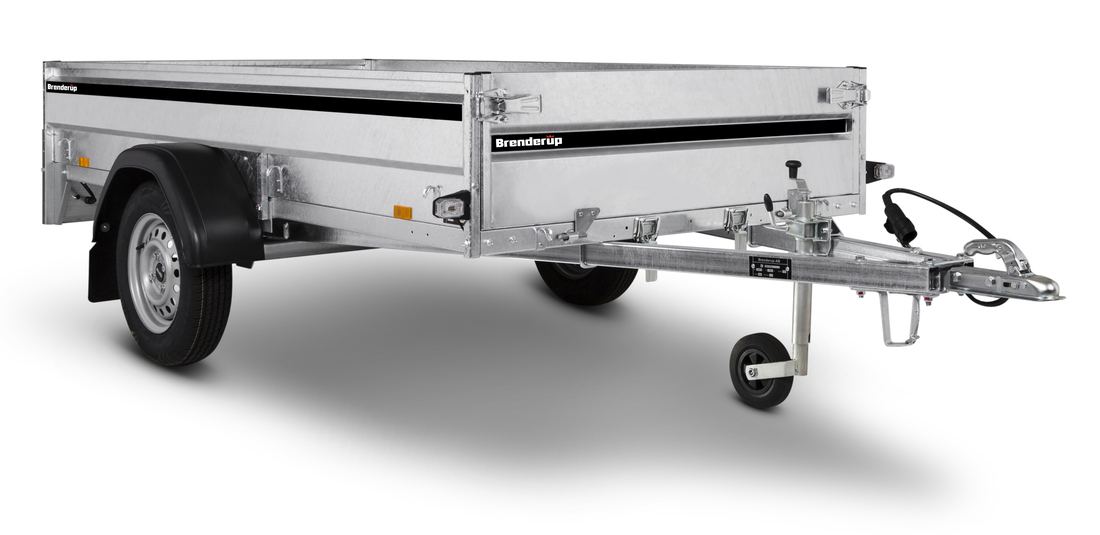 Brenderup Lågbyggd flakvagn Serie LMT Obromsad 750 kg