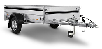 Brenderup Lågbyggd flakvagn Serie LMT Obromsad 750 kg
