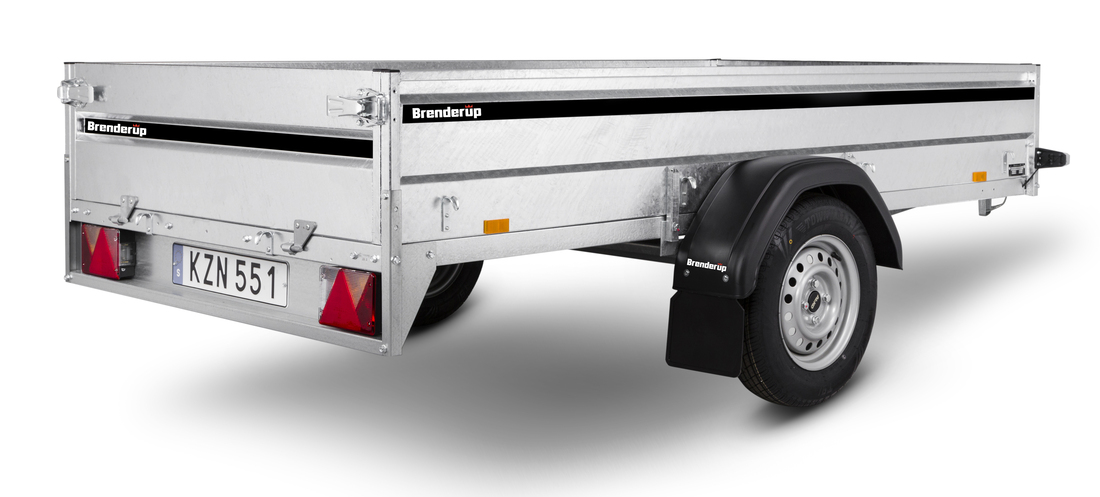 Brenderup Lågbyggd flakvagn Serie LMT Obromsad 750 kg - 3