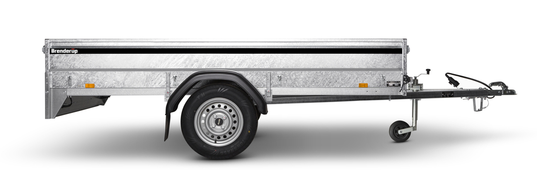Brenderup Lågbyggd flakvagn Serie LMT Obromsad 750 kg - 2