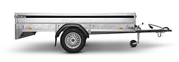 Brenderup Lågbyggd flakvagn Serie LMT Obromsad 750 kg