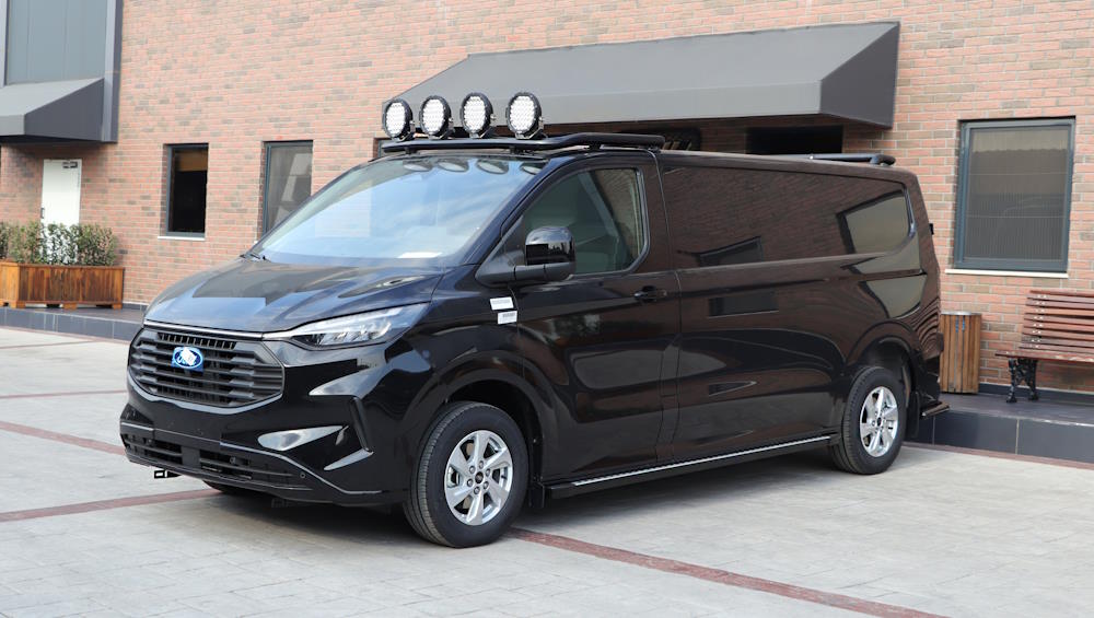 Roof Bar Front [Black] - Ford Transit Custom 2023- - 2