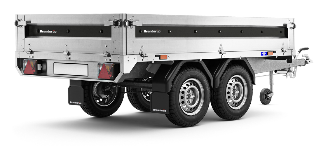 Brenderup Högbyggd flakvagn Serie 4000 260L 1400 kg