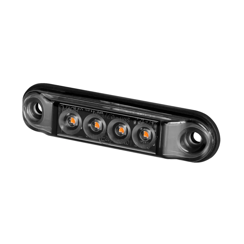 LED Posisjonslys oransje 12-24V 50cm kabel