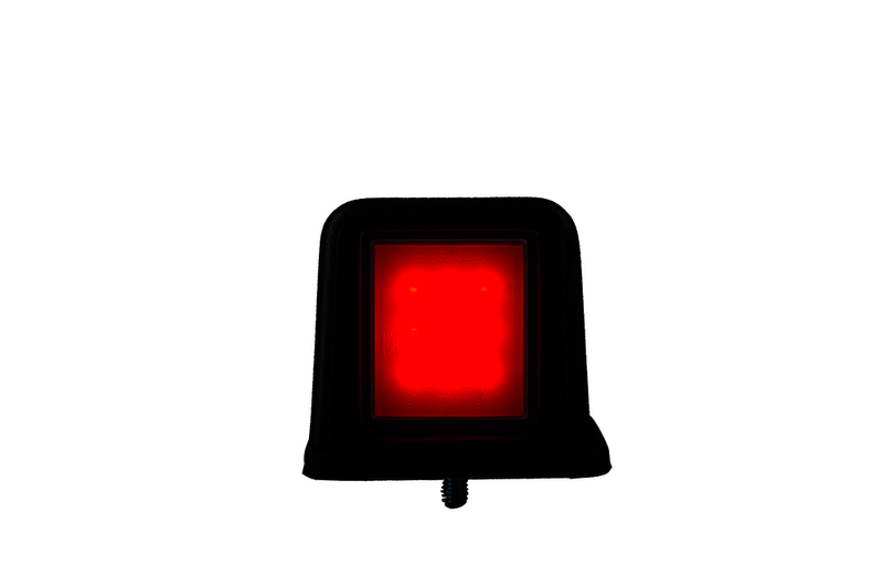 LED Taklampa röd 12-24V, 30cm kabel - 2