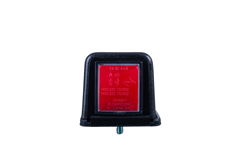 LED Taklampa röd 12-24V, 30cm kabel
