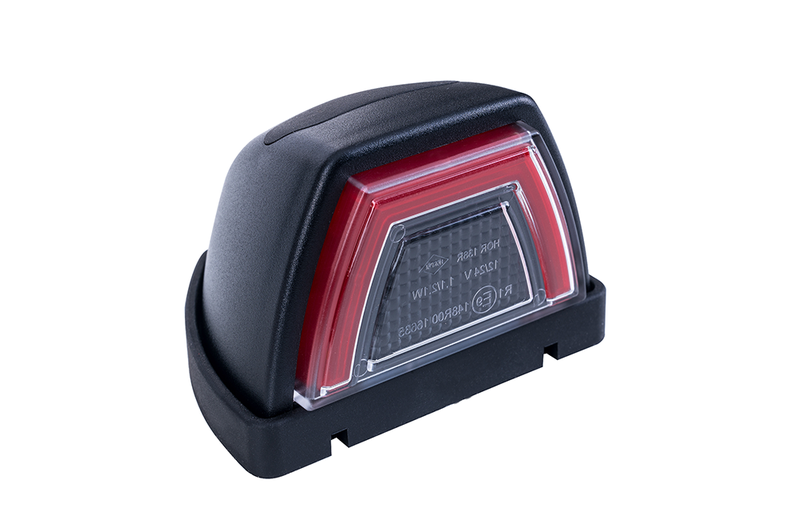 LED top lamp neon red 12-24v, 50cm cable