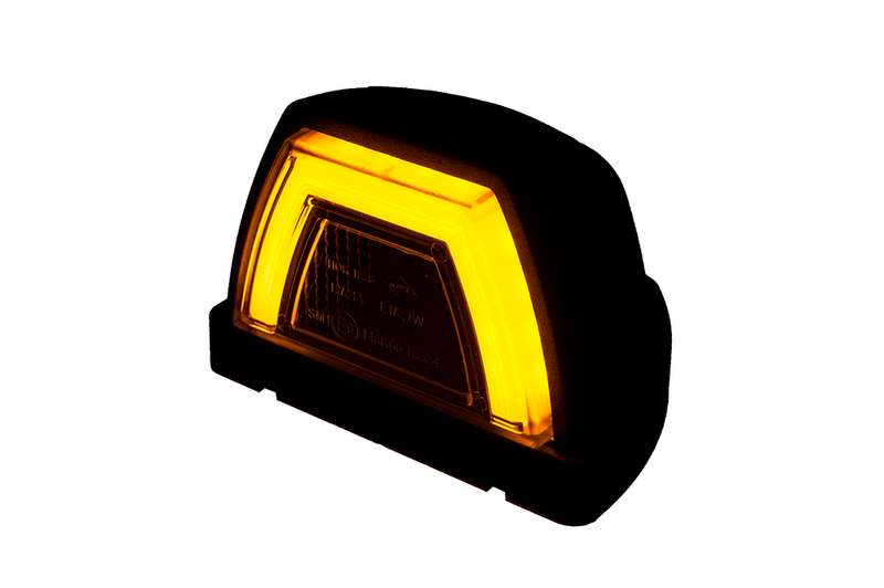 LED top lamp neon amber 12-24v, 50cm cable - 4