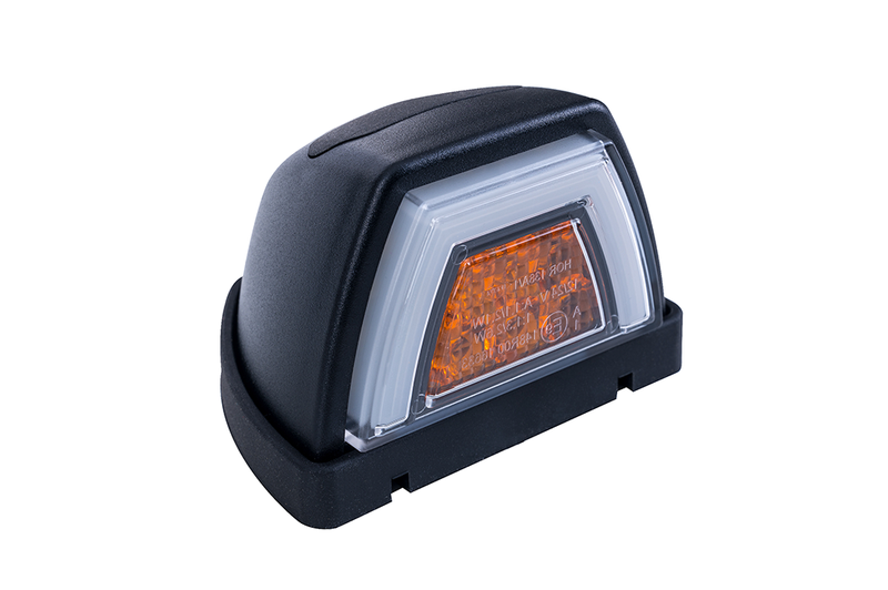 LED Taklampa NEON vit inkl. blinkande ljus 12-24V, 50cm kabel