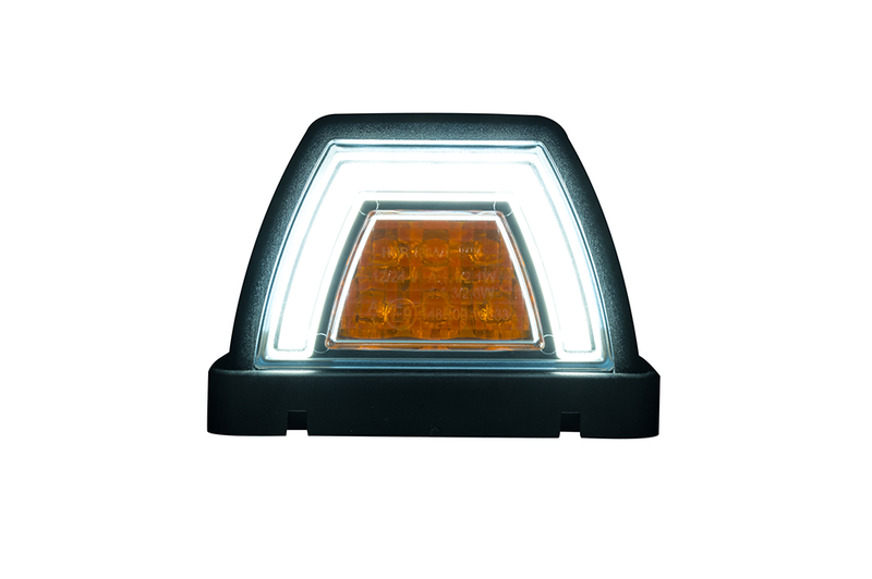LED Taklampa NEON vit inkl. blinkande ljus 12-24V, 50cm kabel - 2