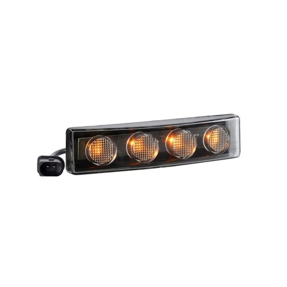 LED top lamp 12-24v amber