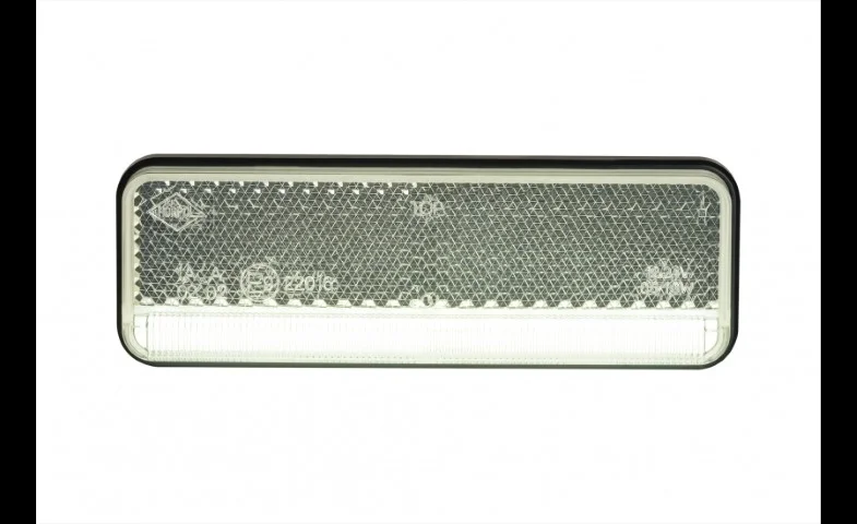 LED marker light neon white 12-24v 50cm. cable - 2