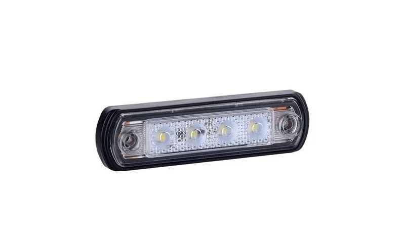 LED marker light white 12-24v 50cm. cable