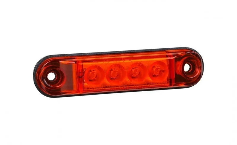 LED Posisjonslys hvit 12-24V 50cm kabel.