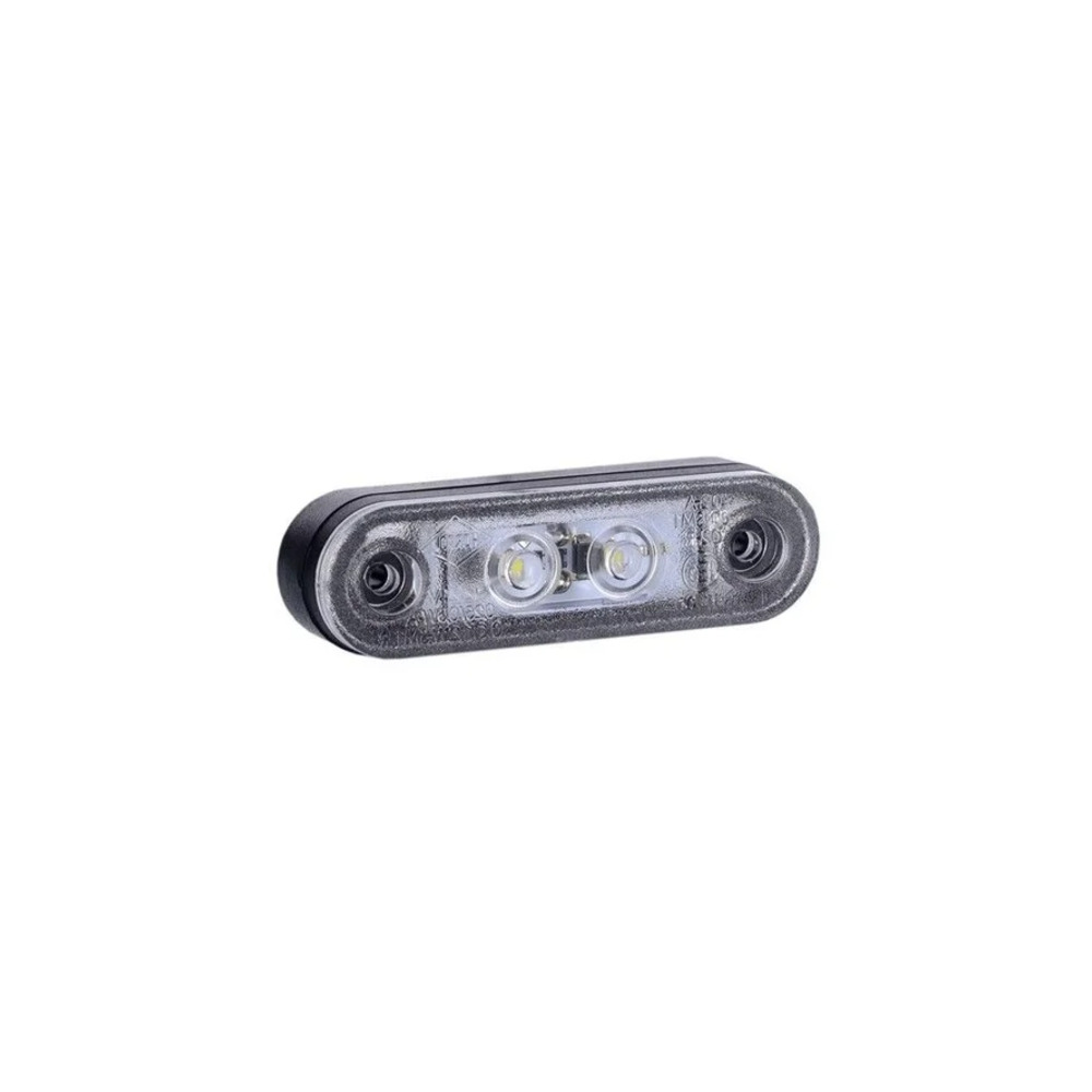 LED feu de gabarit blanc 12-24v 50cm. câble