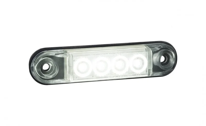 LED marker light amber with bracket 12-24v 50cm. cable