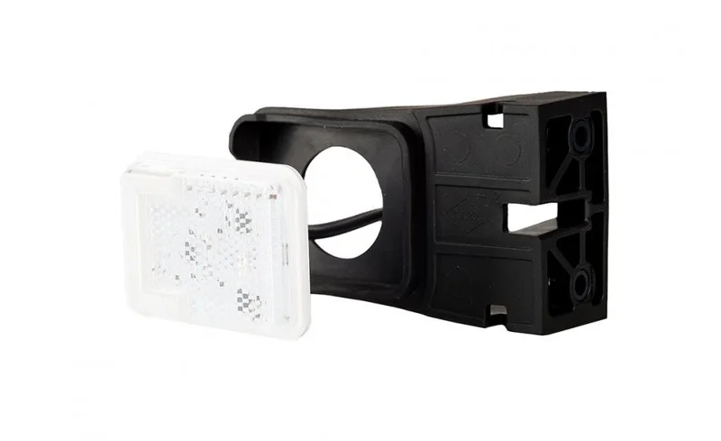 LED marker light white 12-24v 50cm. cable - 2