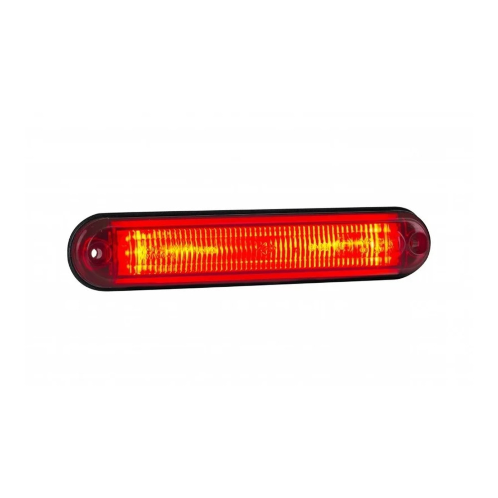 LED luz de posição vermelho 12-24v 50cm. cabo