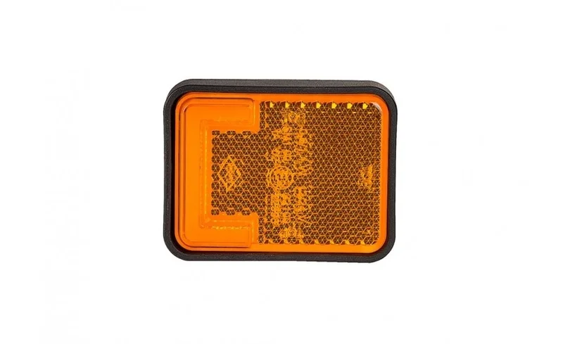 LED Posisjonslys NEON orange med feste 12-24V 50cm kabel. - 5