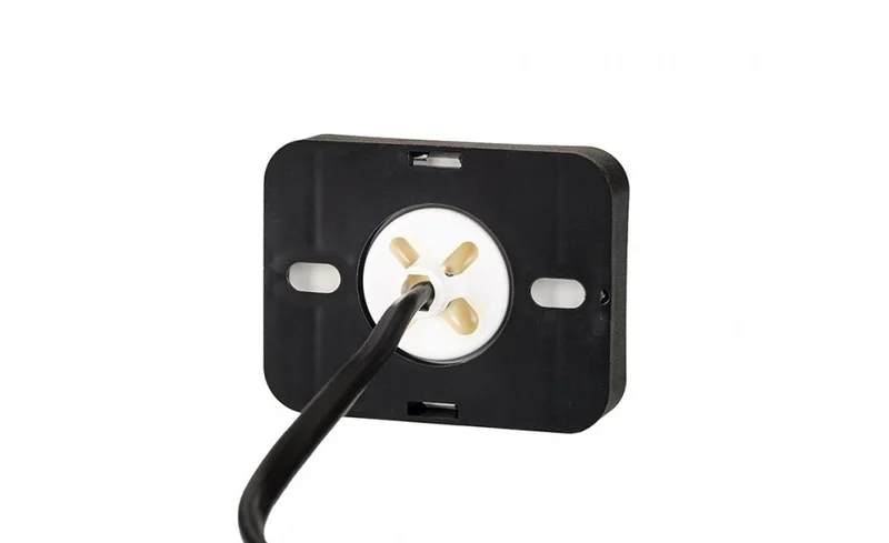 LED Posisjonslys NEON orange med feste 12-24V 50cm kabel. - 2