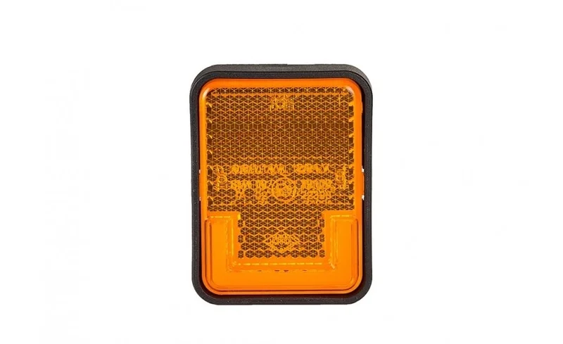 LED Posisjonslys NEON orange med feste 12-24V 50cm kabel. - 11