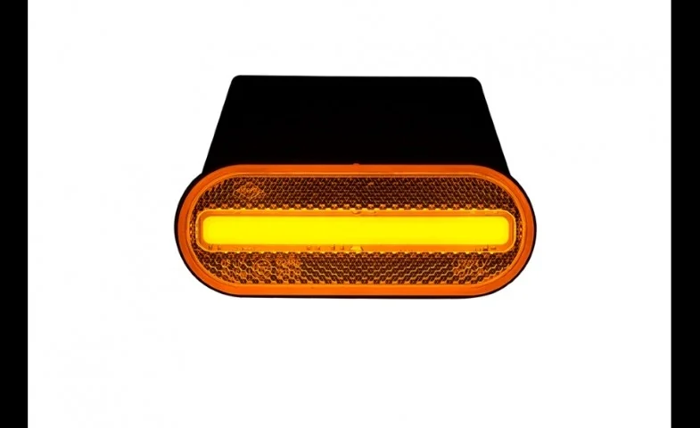 LED marker light amber with bracket 12-24v 50cm. cable - 4