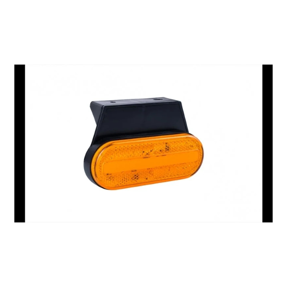 LED lampa obrysowa bursztynowy z uchwyt 12-24v 50cm. przewód