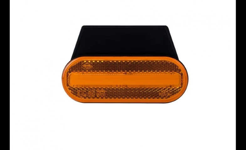 LED marker light amber with bracket 12-24v 50cm. cable - 3