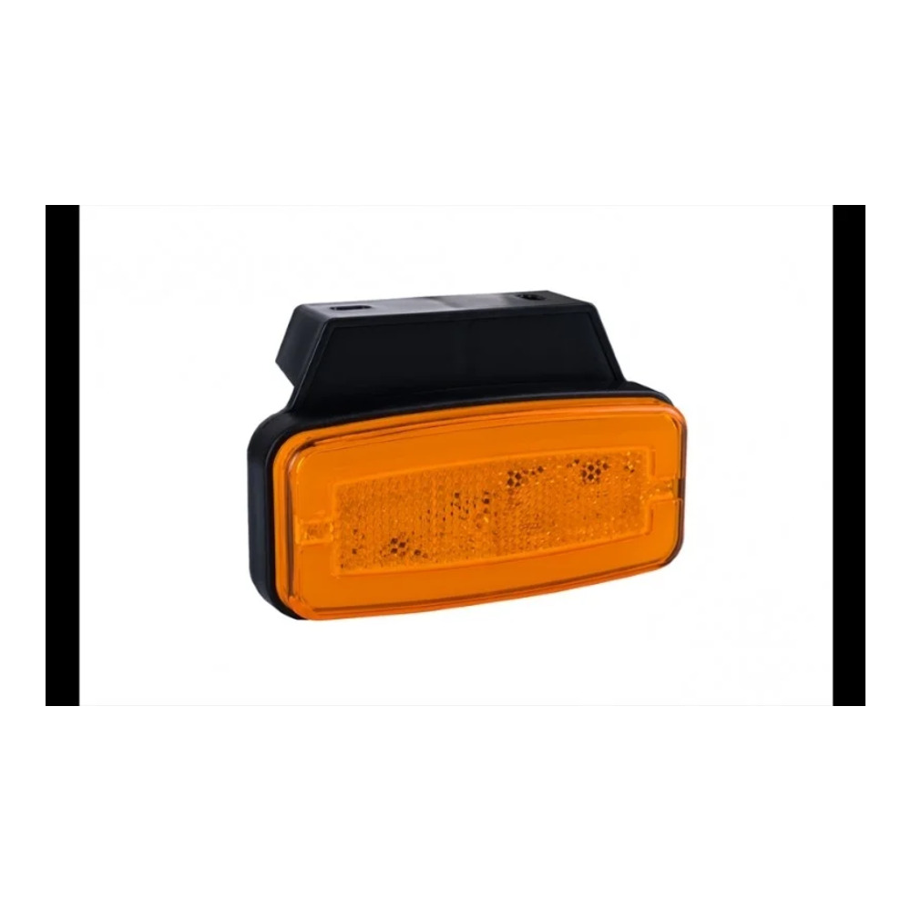 LED marker light amber with bracket 12-24v 50cm. cable